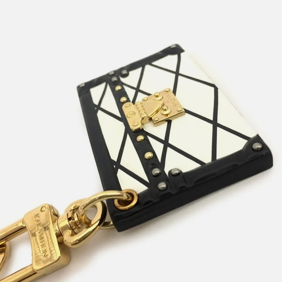 LOUIS VUITTON TRUNK PETIT MARU CANVAS KEY RING CHARM/S1486 - Picture 11 of 13